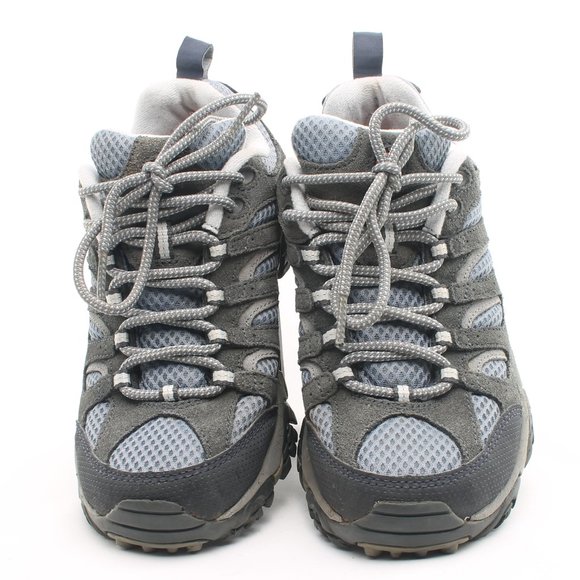 Merrell Moab 2 Vent Hiking Shoe Smoke Gray/ Blue Size Women's 7 EUR 37.5 - Picture 8 of 15